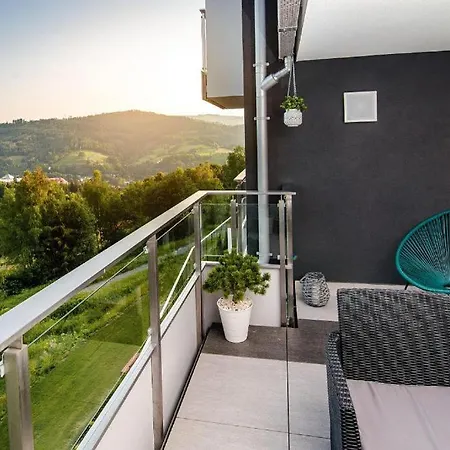 Lägenhetshotell Apartview Bukowa Ii By Rent Like Wisła